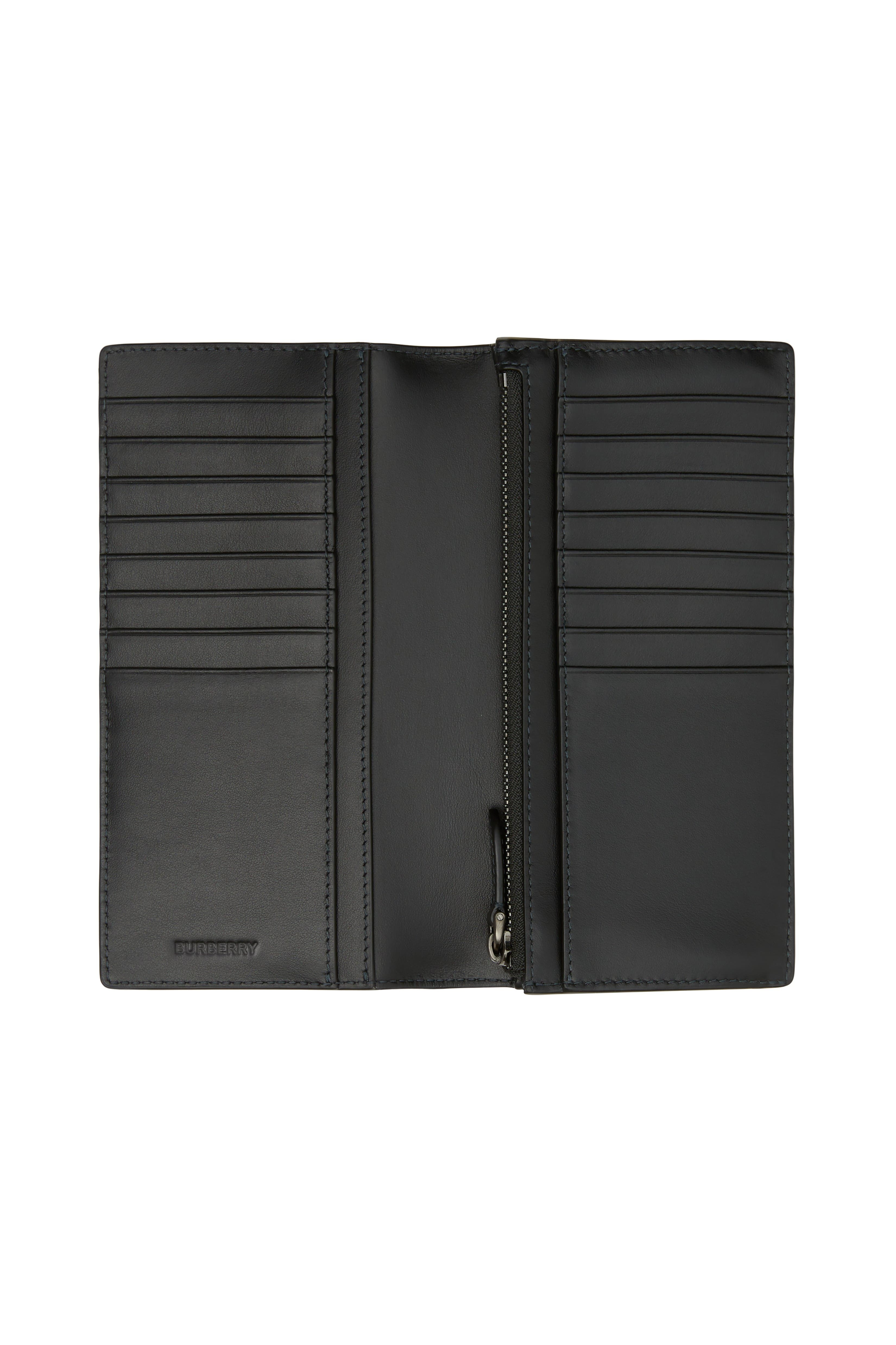 burberry Check Continental Wallet in Charcoal at Nordstrom - 4