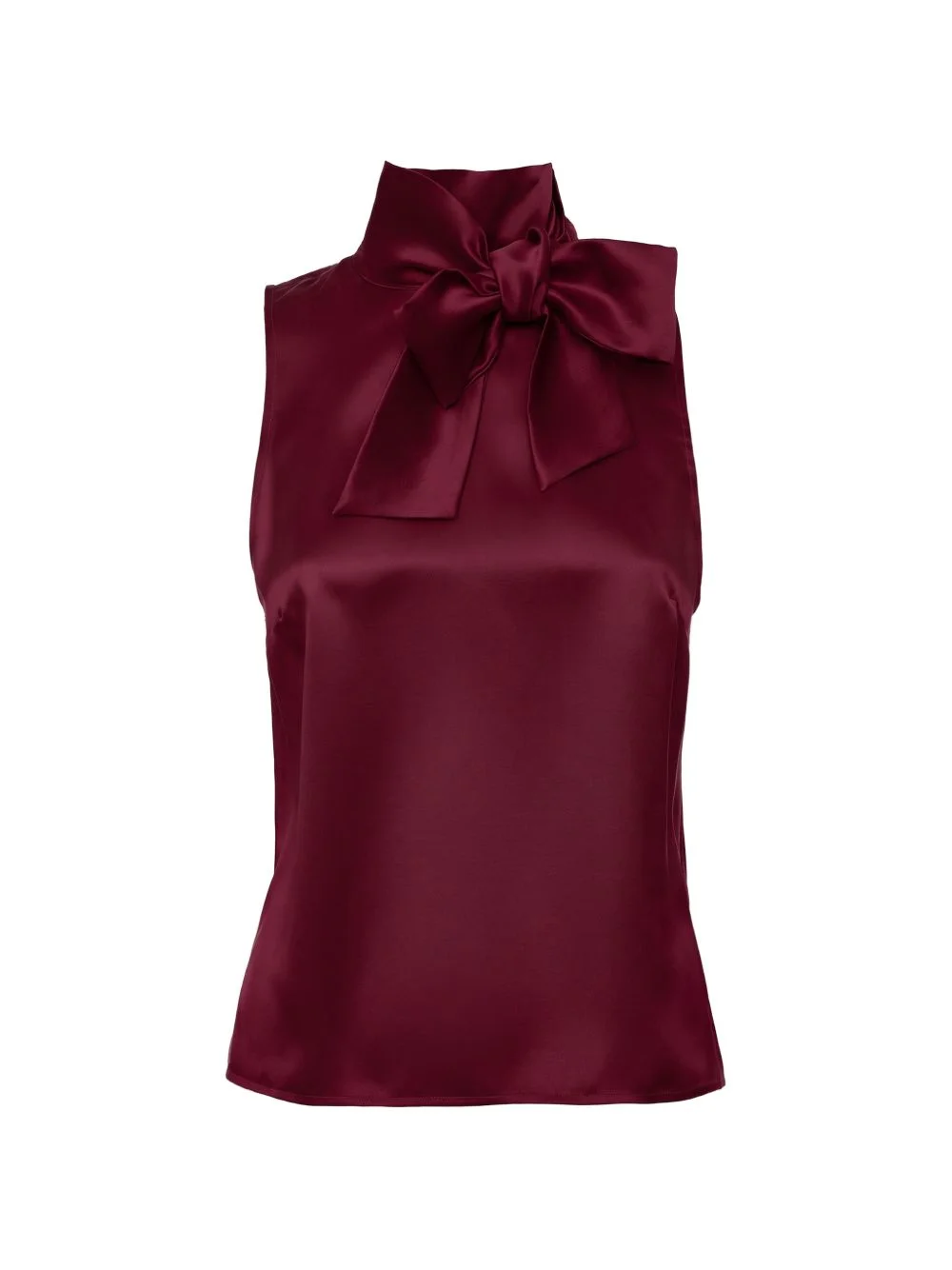 Diaspro tie-neck top - 1