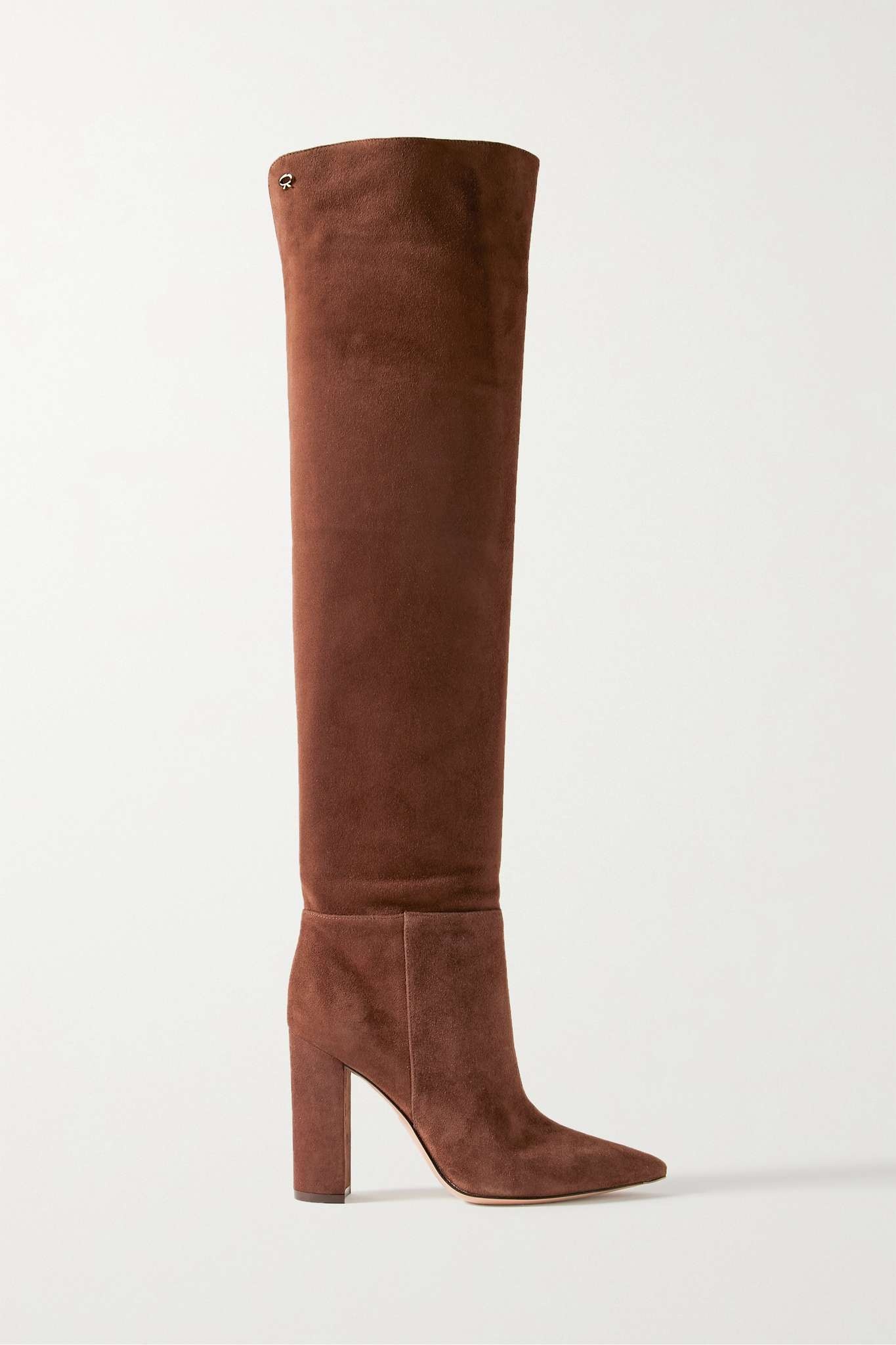 100 suede over-the-knee boots - 2
