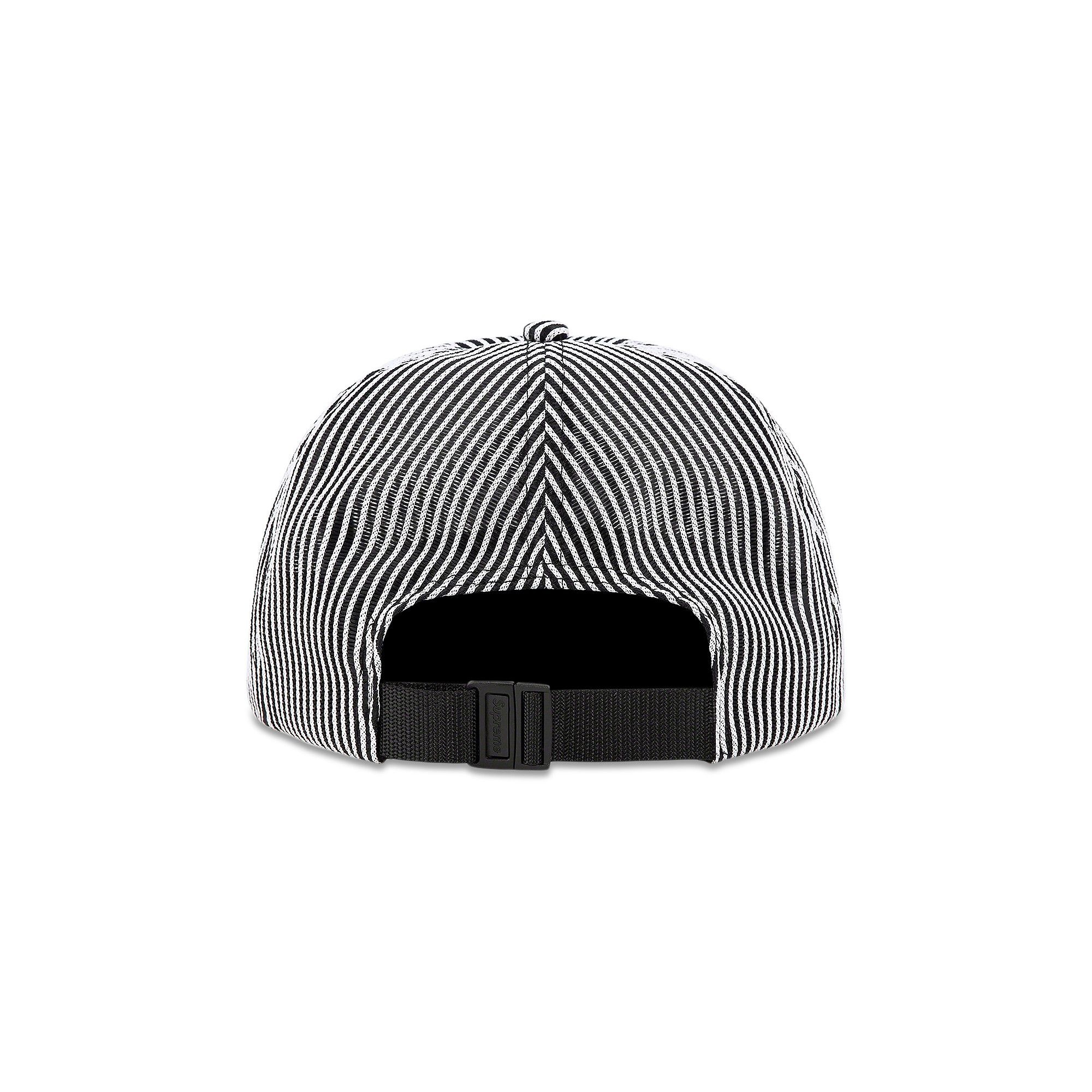 Supreme Stripe Mesh 6-Panel 'Black' - 2