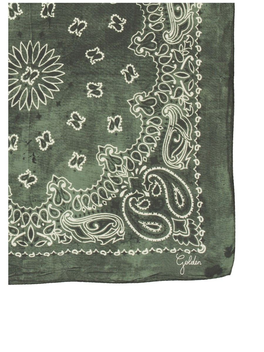 SCARF WITH PAISLEY PATTERN - 2