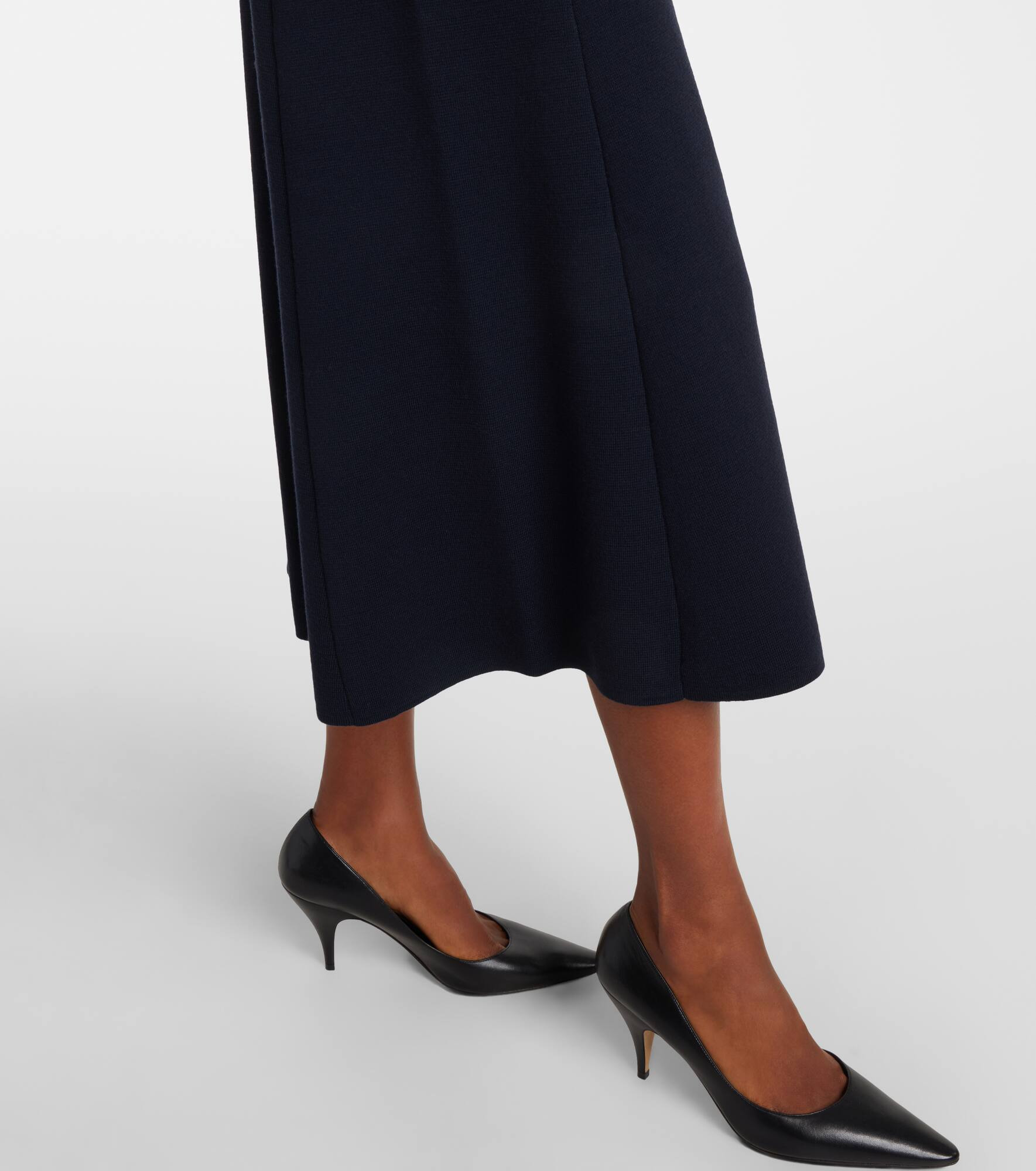 Delfi virgin wool midi dress - 6