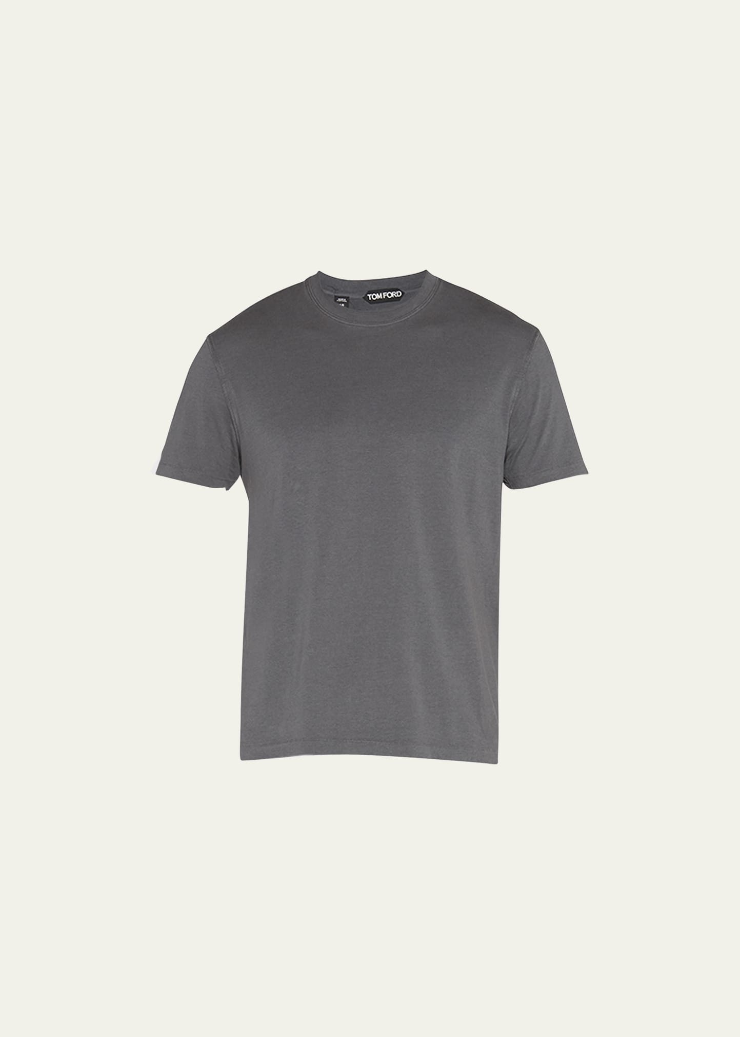 Men's Lyocell-Cotton Crewneck T-Shirt - 1