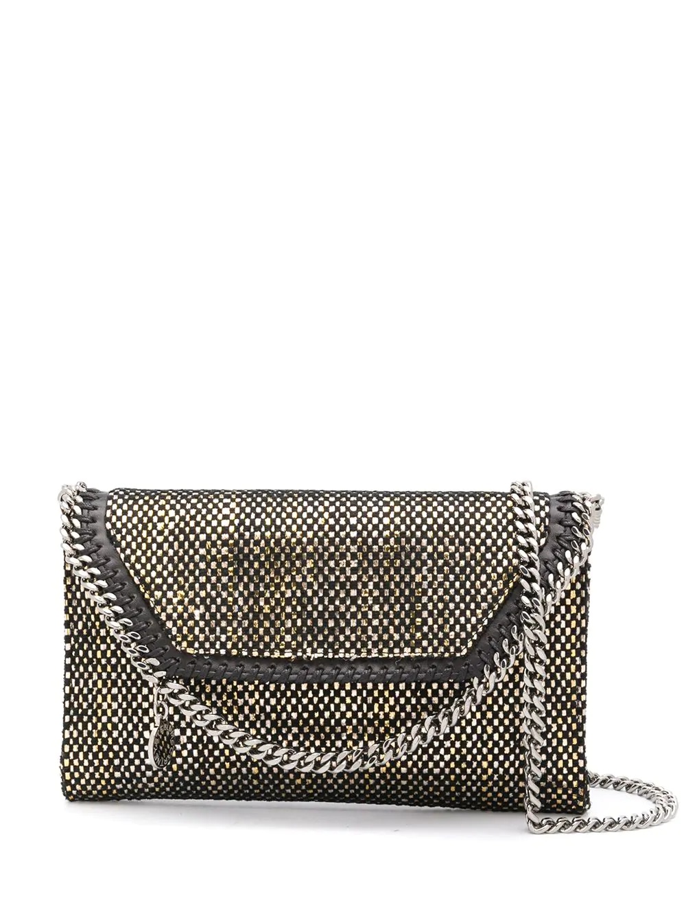 Falabella woven shoulder bag - 1