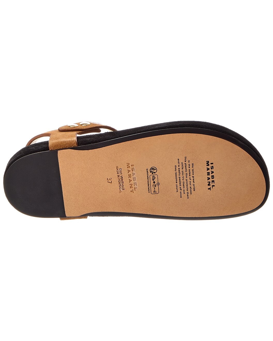 Isabel Marant Enore Embroidered Suede Sandal - 4