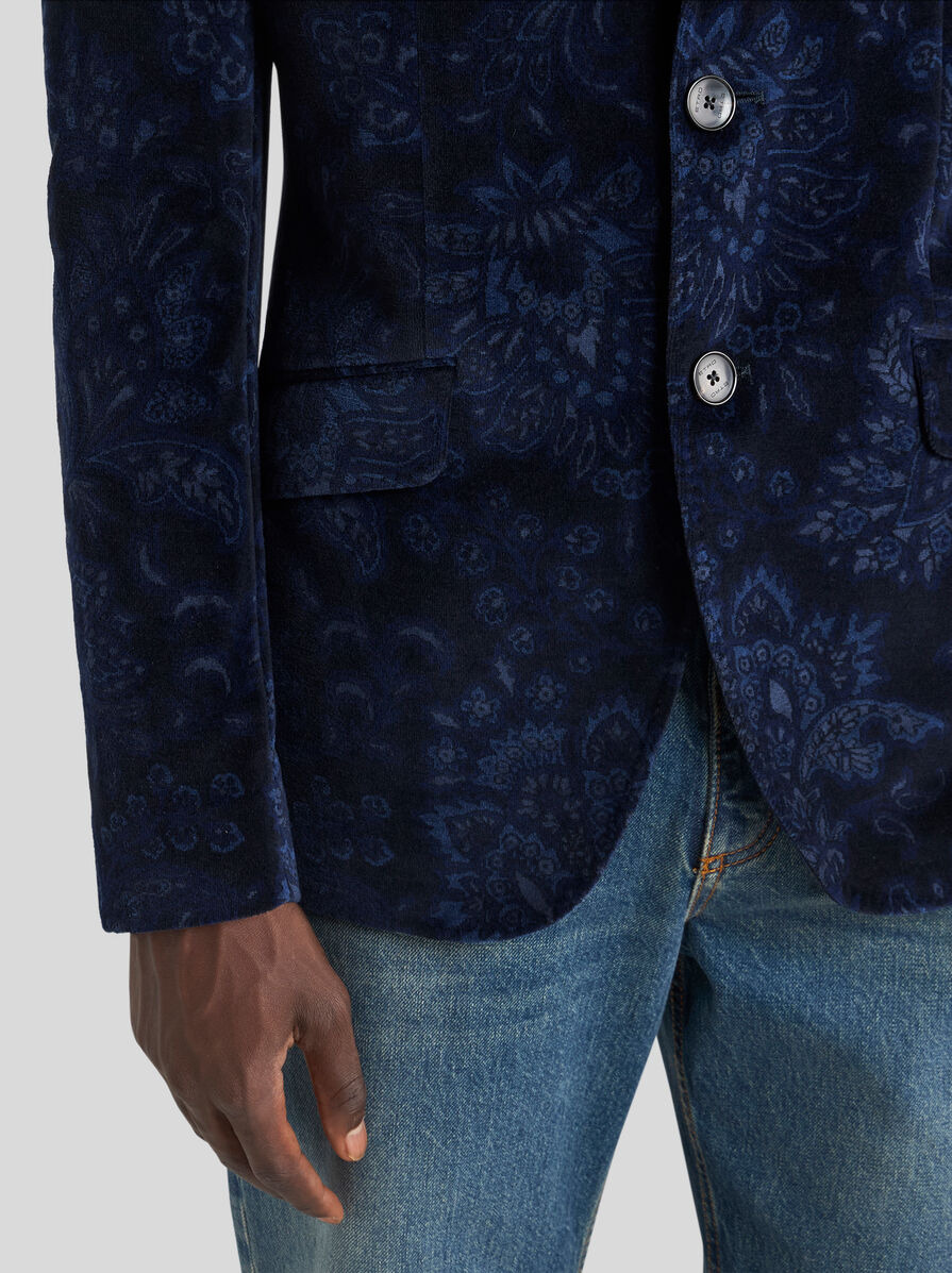 SINGLE-BREASTED JACQUARD JACKET - 2