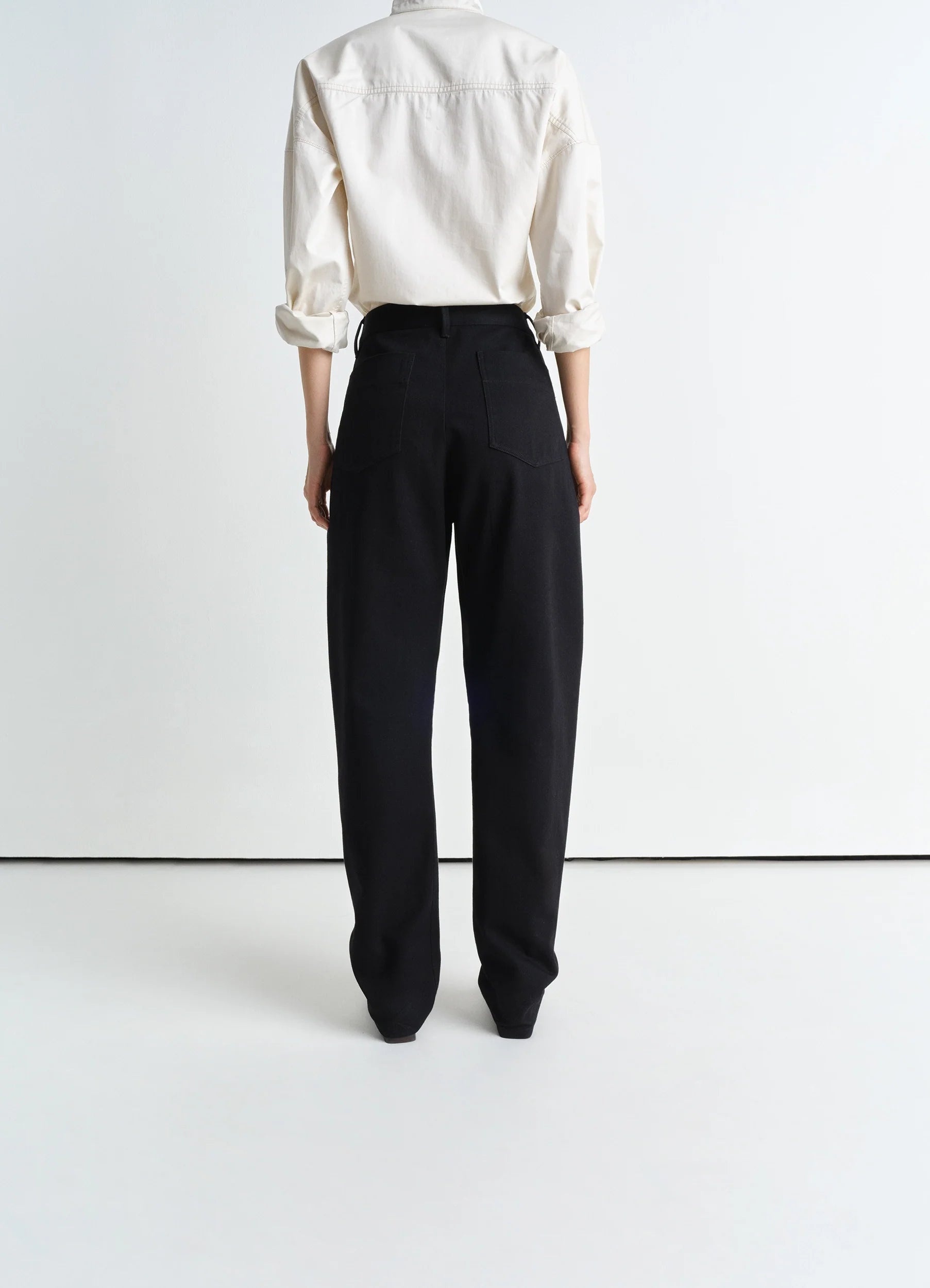 FIVE POCKET TWISTED PANTS - 3