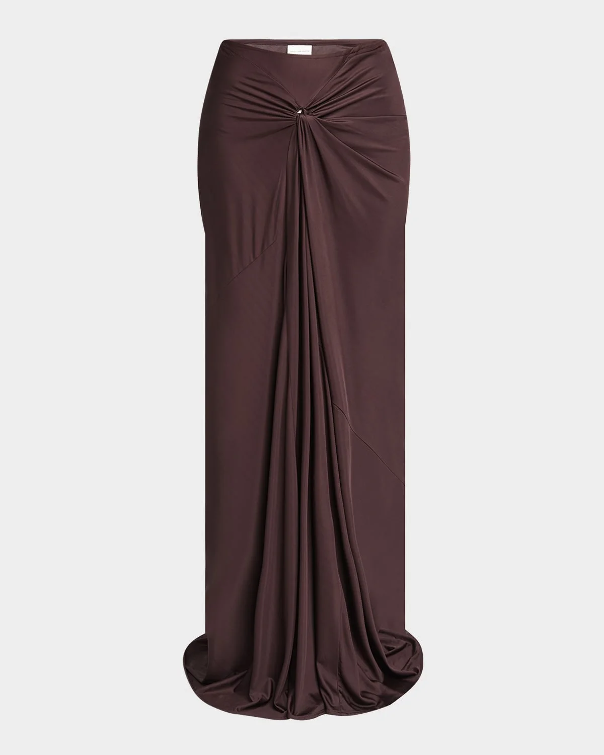 Gathered Floor-Length Skirt - 1