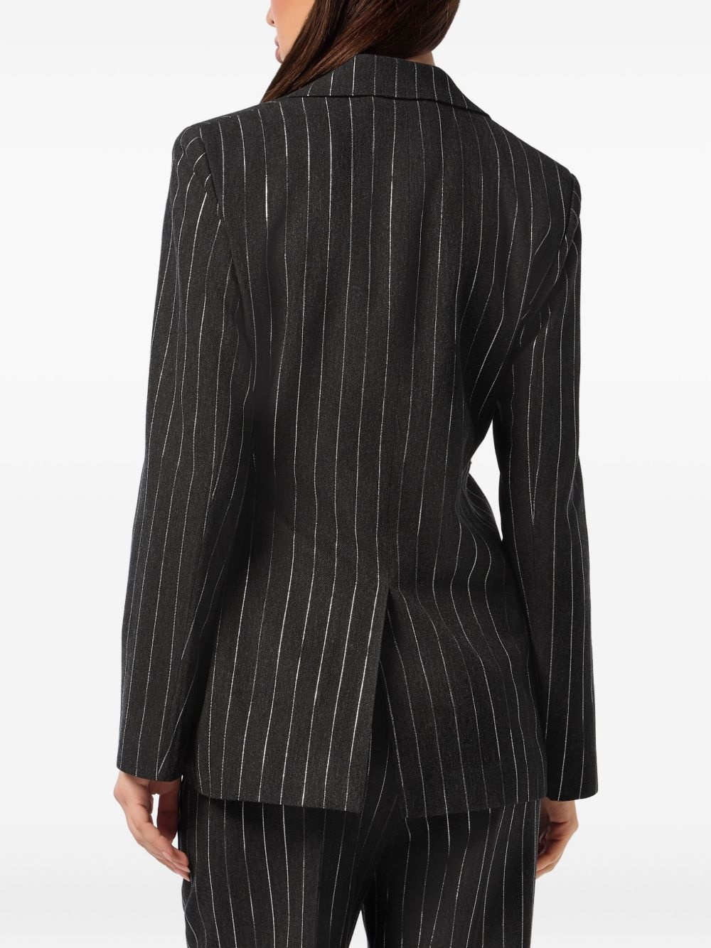 pinstriped blazer - 4