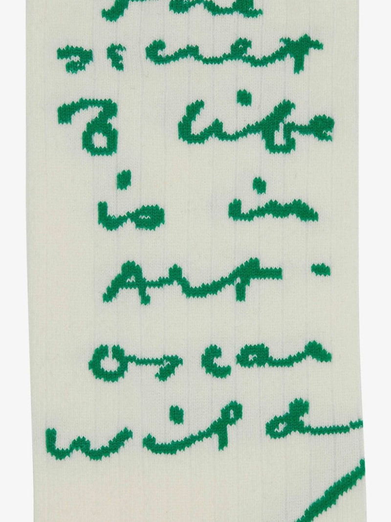 JW Anderson OSCAR WILDE CAPSULE: QUOTE ANKLE SOCKS outlook