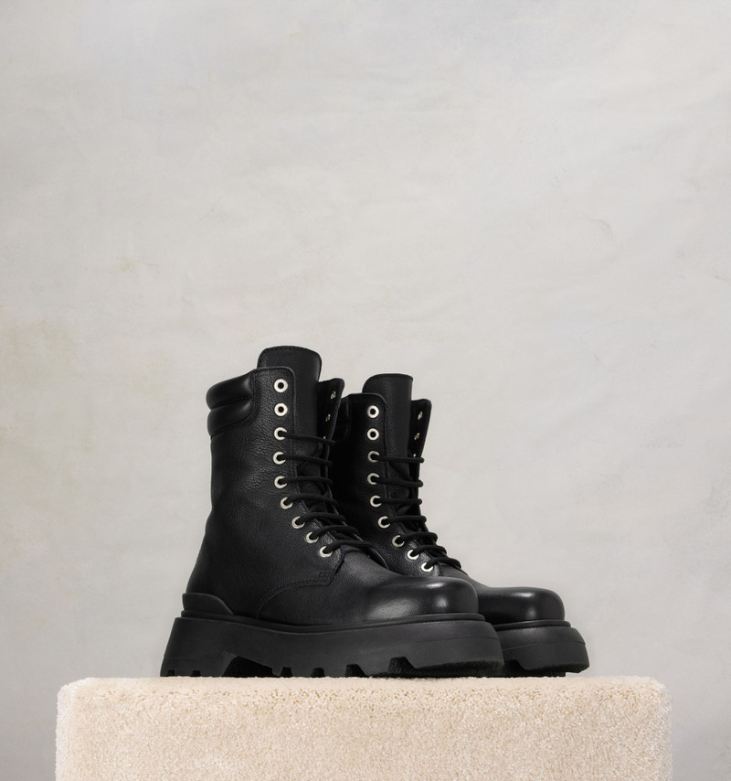 Lug Sole Ankle Boots 5