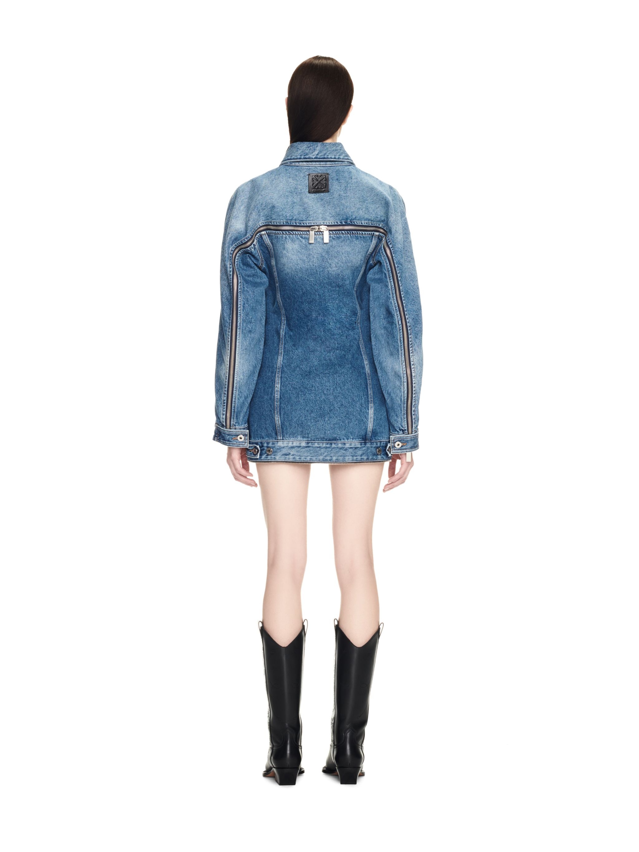 Round Zip Dress - 4
