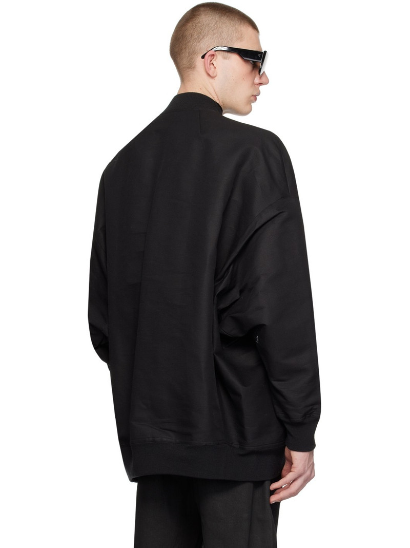 Black Jumbo Peter Bomber Jacket 3