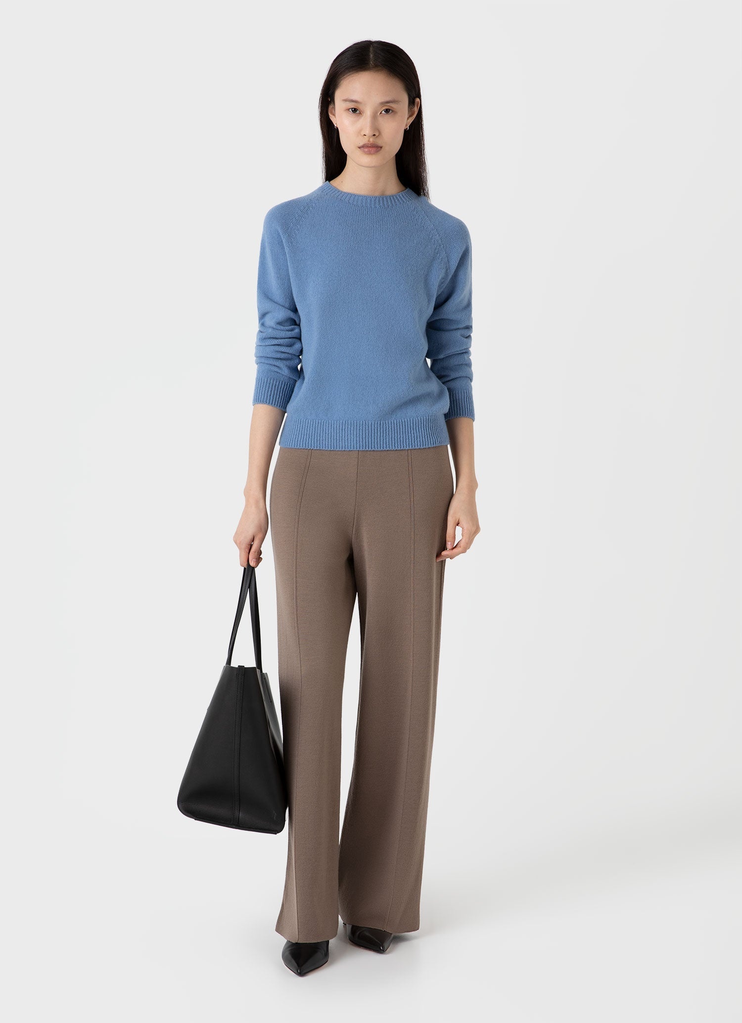Lambswool Crew Neck Jumper - 2