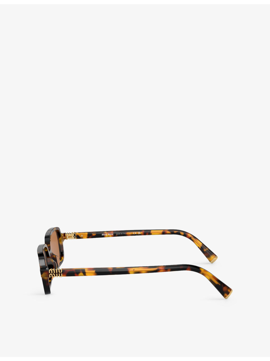 MU 11ZS rectangle-frame acetate sunglasses - 3