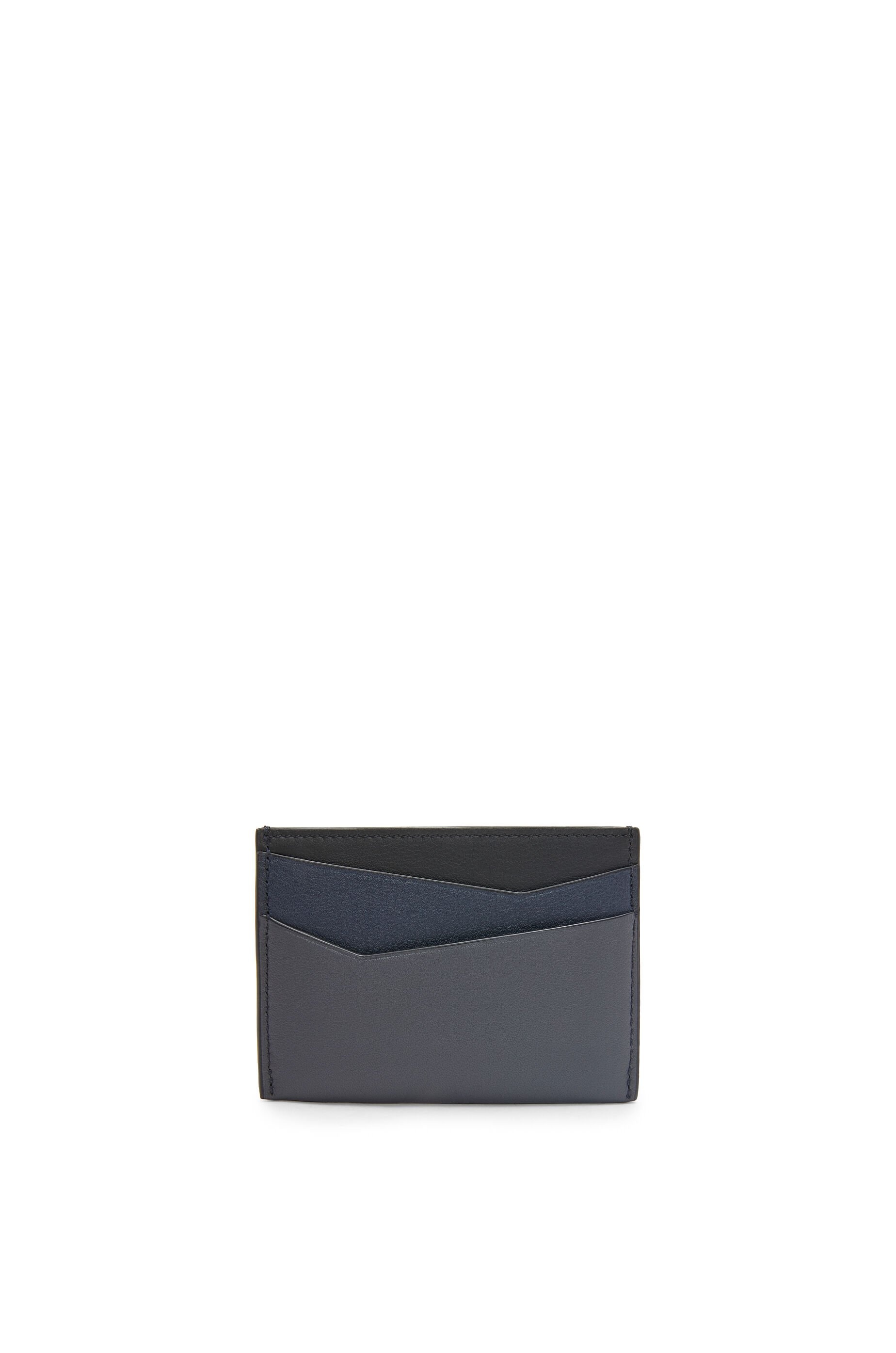 Puzzle plain cardholder in classic calfskin - 3