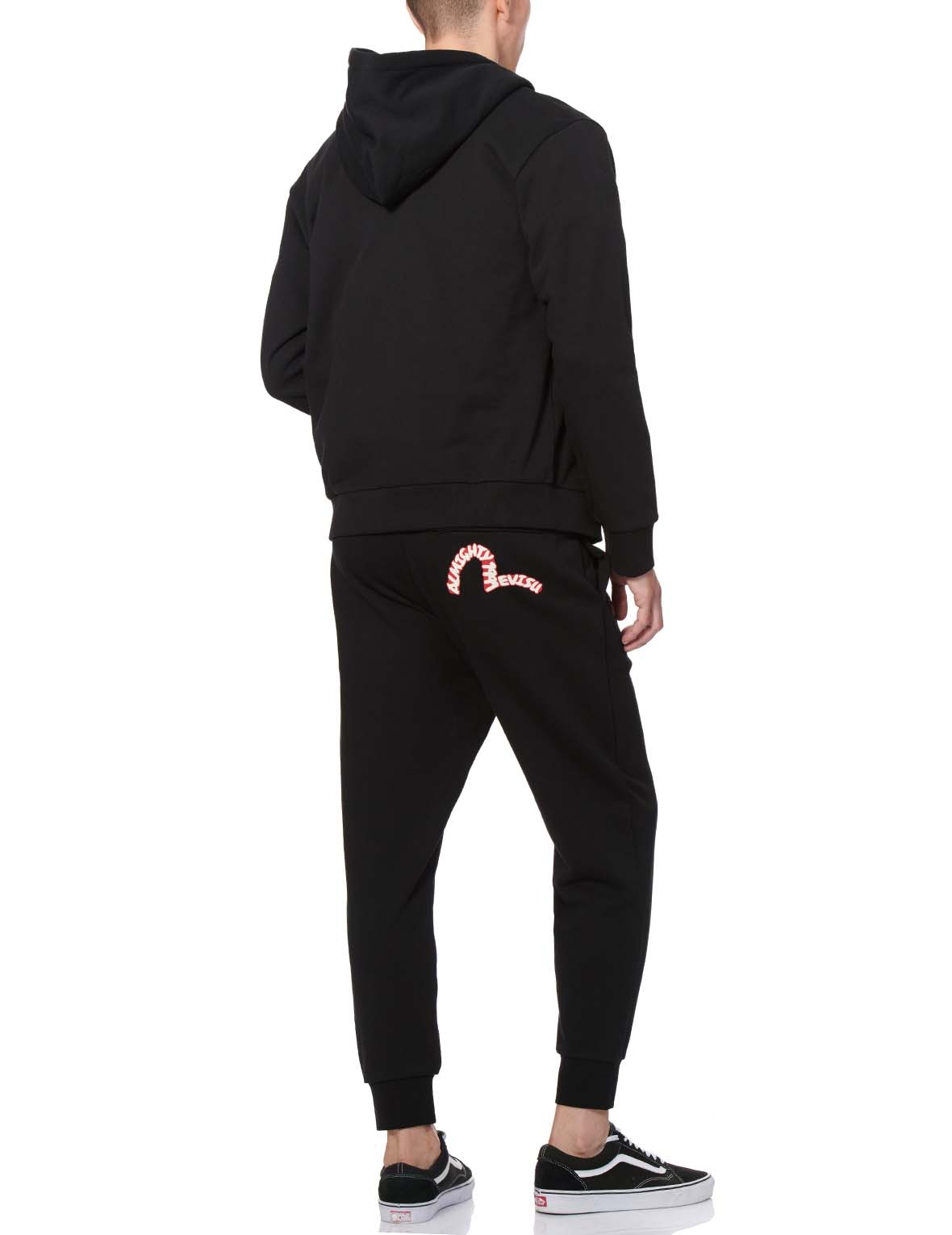 ZIP-UP HOODIE WITH GRAFFITI SEAGULL PRINT - 7
