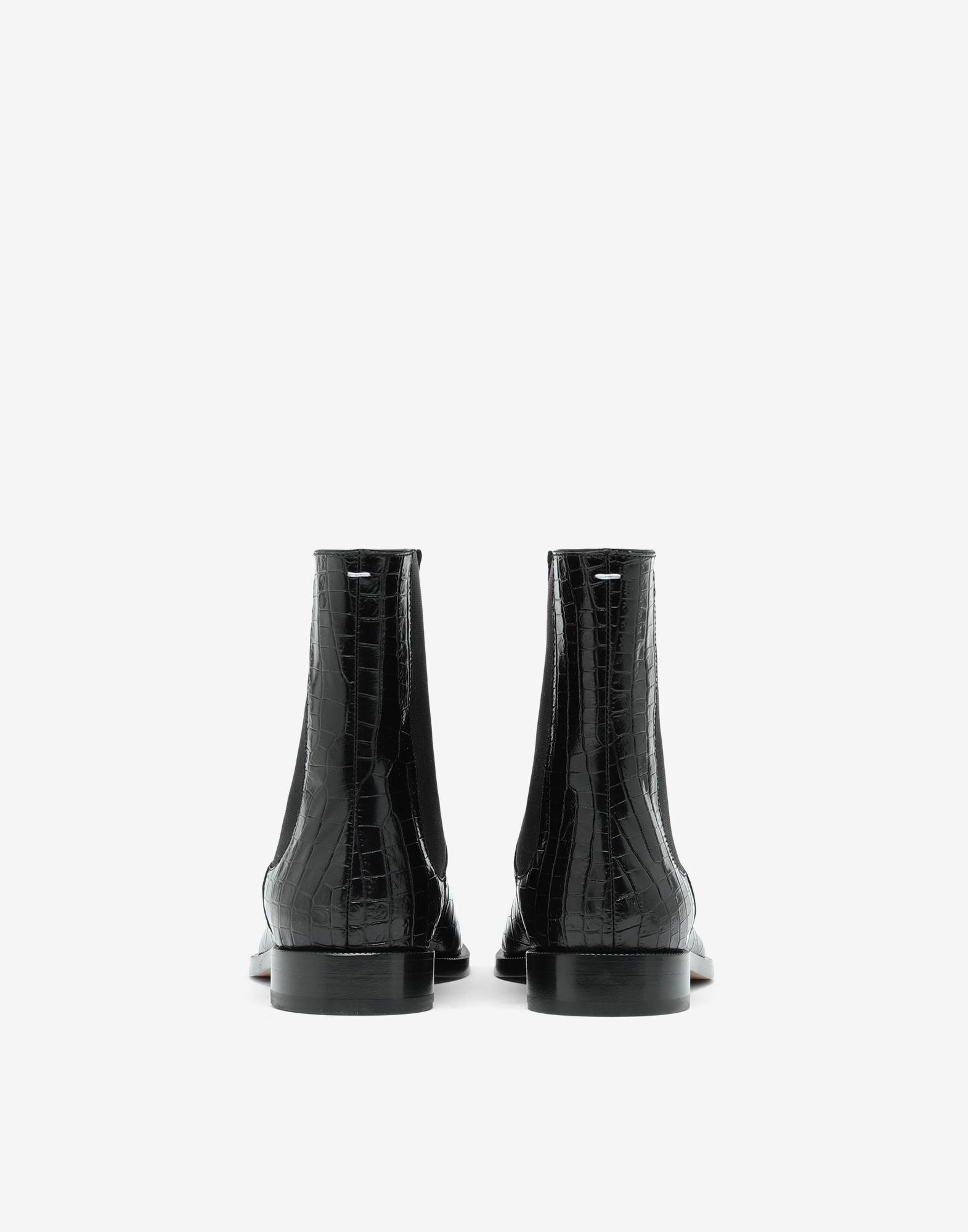 Tabi croc-effect chelsea boots - 3