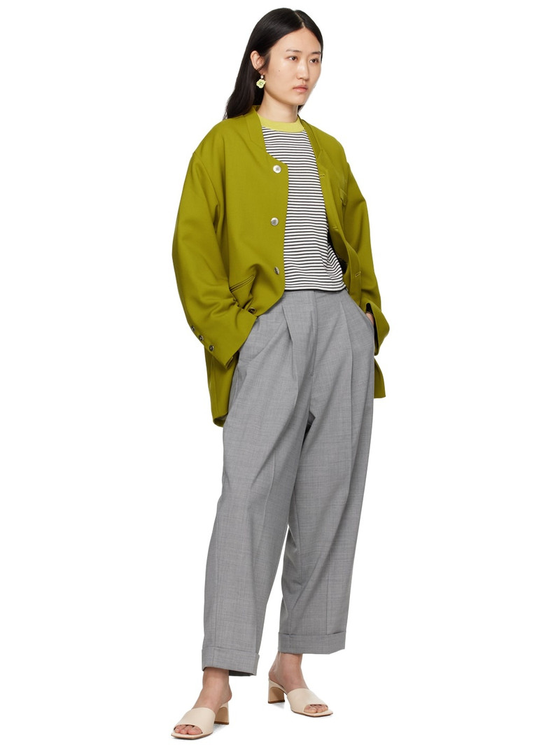 CORDERA Gray Tailoring Masculine Trousers outlook