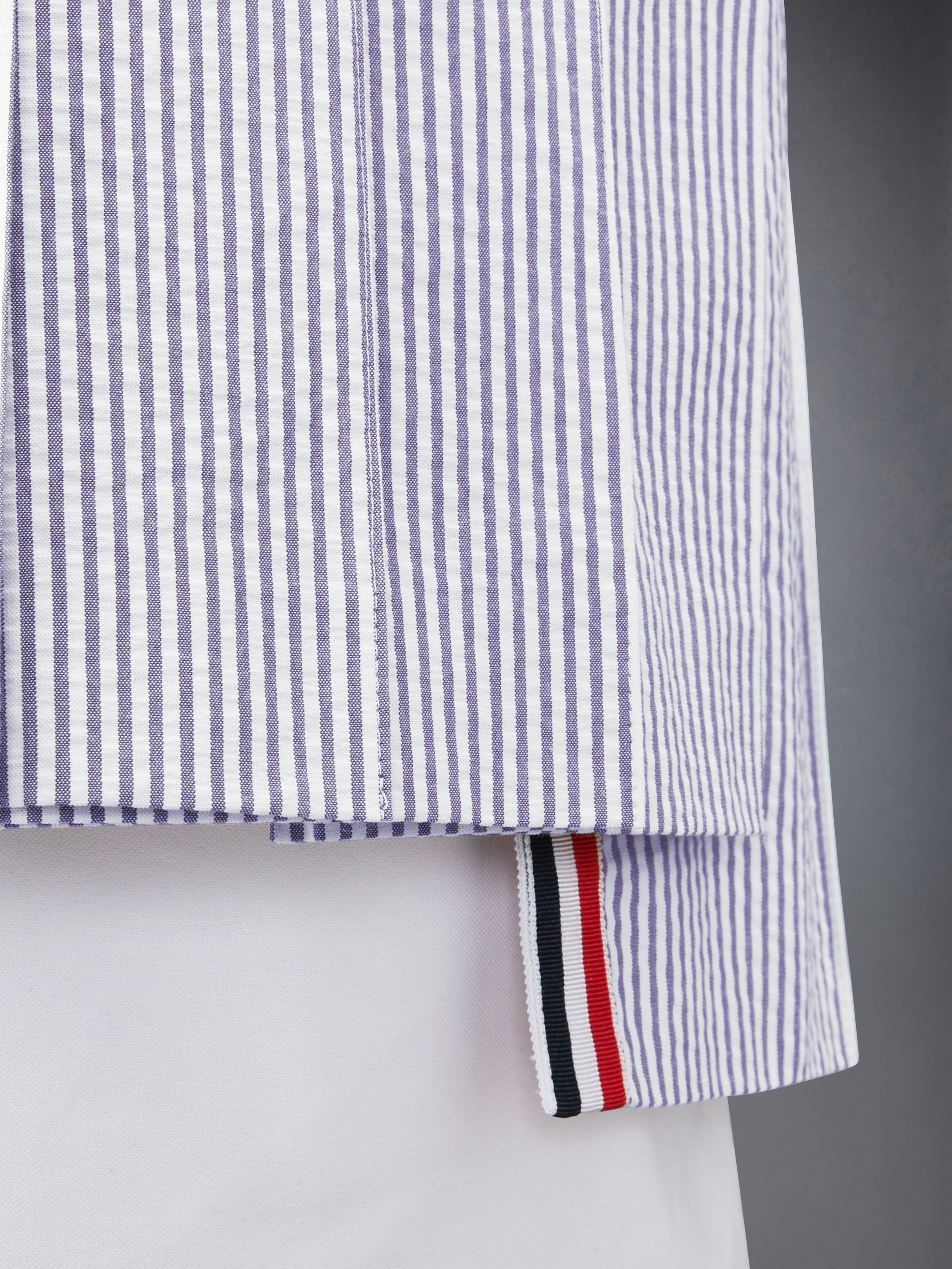Thom Browne THIGH LENGTH DROPPED BACK PLEATED SKIRT IN