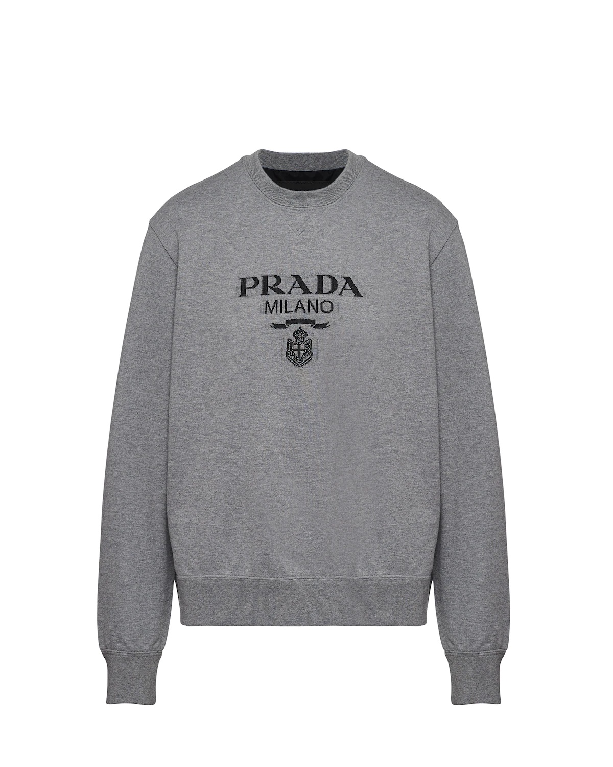 Oversized cotton jersey logo sweatshirt - 1