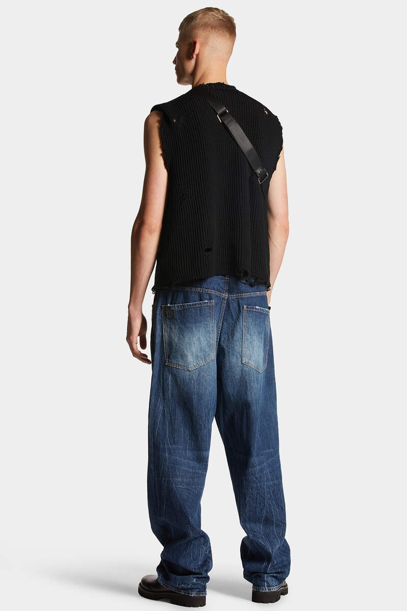 ICON DARK WASH STAMPS EROS JEANS 4