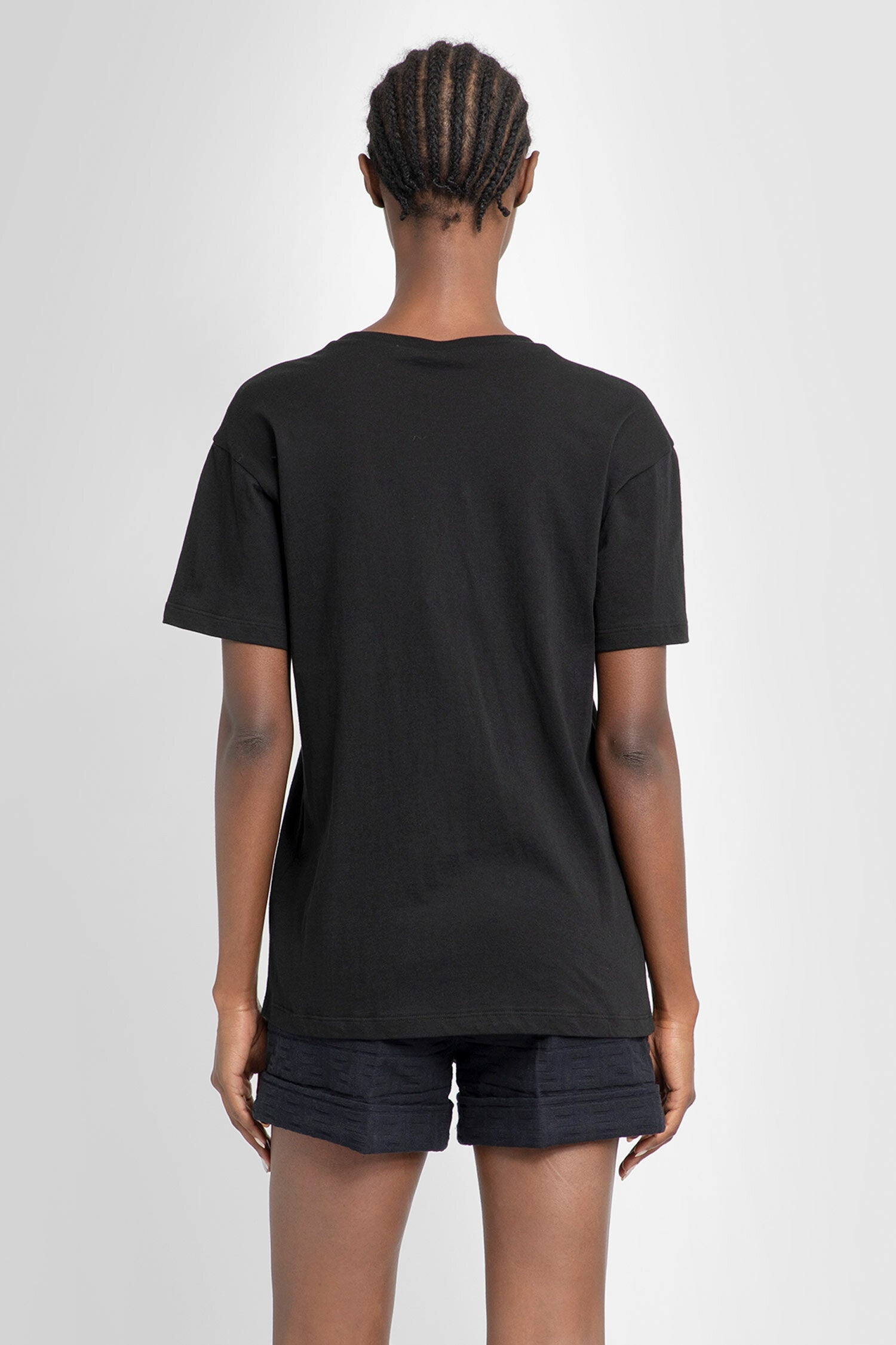 FENDI WOMAN BLACK T-SHIRTS - 3