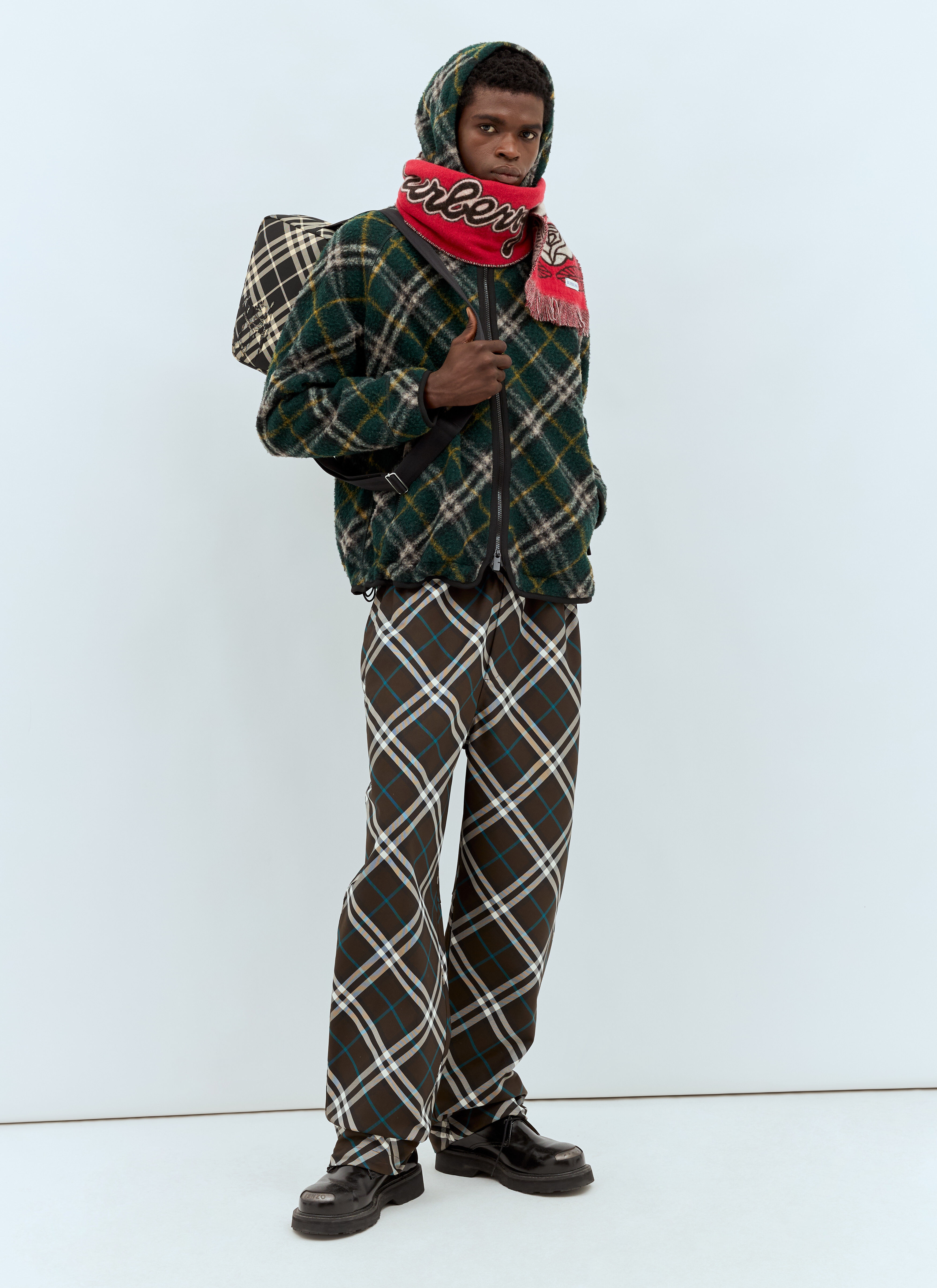 Check Fleece Jacket - 3