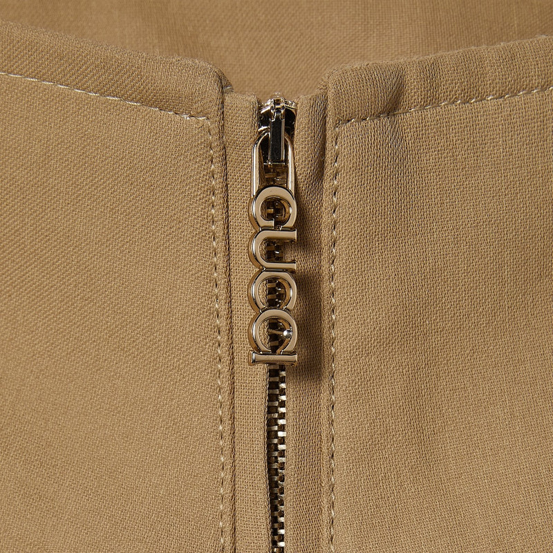 Acetate Gabardine bomber jacket 9