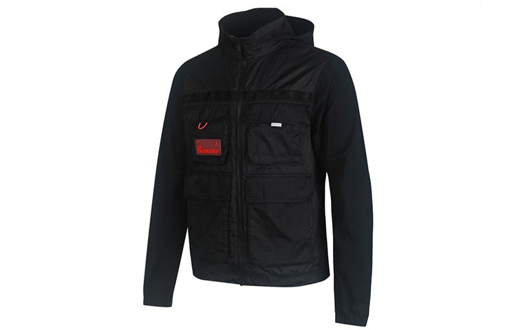 Air Jordan 23 Engineered Zipper Jacket 'Black' CK8936-010 - 2