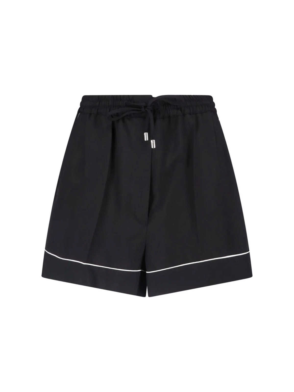 VISCOSE SATIN SHORTS - 1