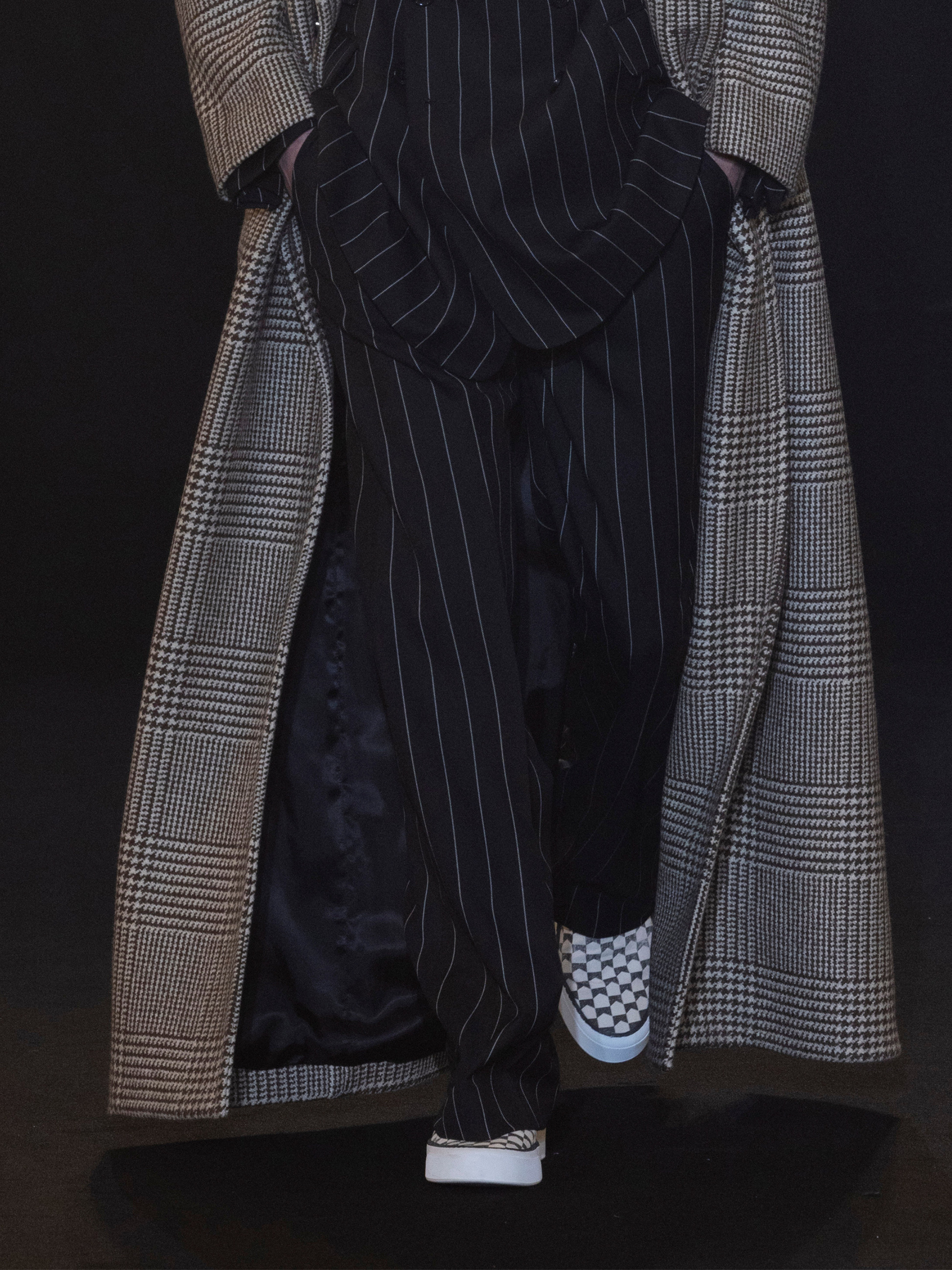 PINSTRIPE SUIT PANTS - 2