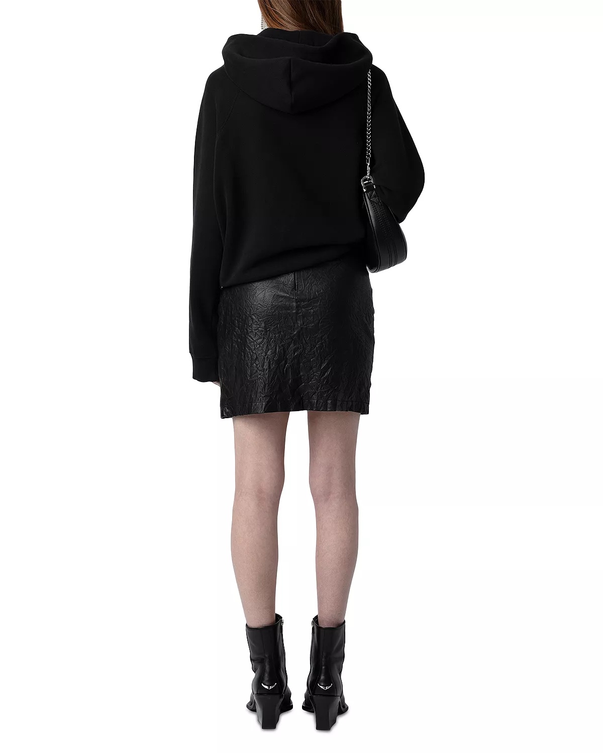 Georgy Pmo Rhinestone Wings Hoodie - 6