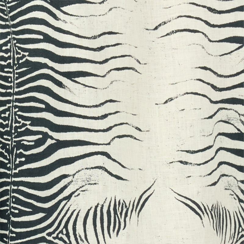 Linen Shirt With Mini Zebra Print 5