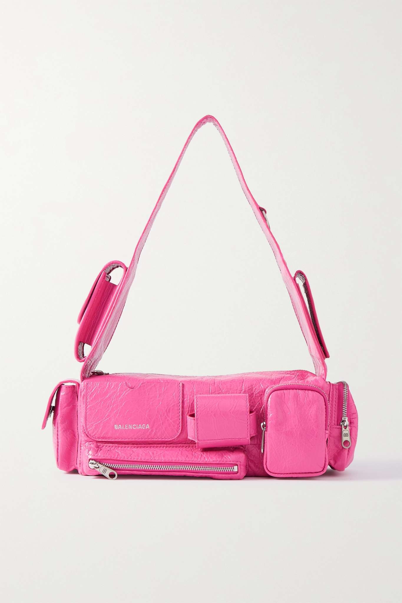 BALENCIAGA Superbusy XS embellished leather shoulder bag