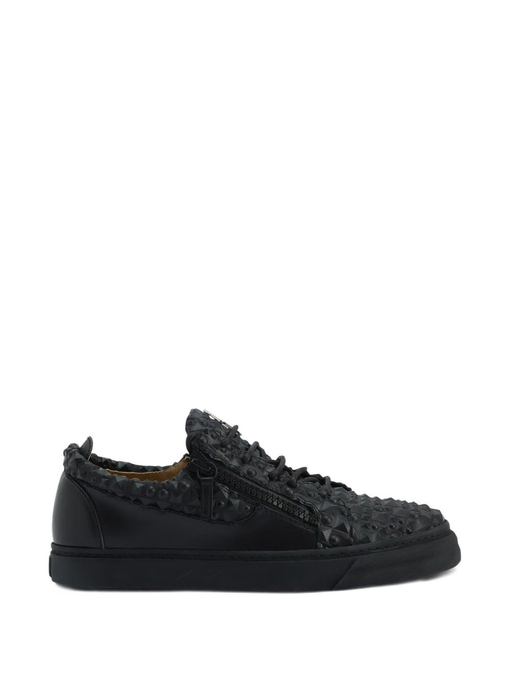 The Manhattan stud-embellished sneakers - 5
