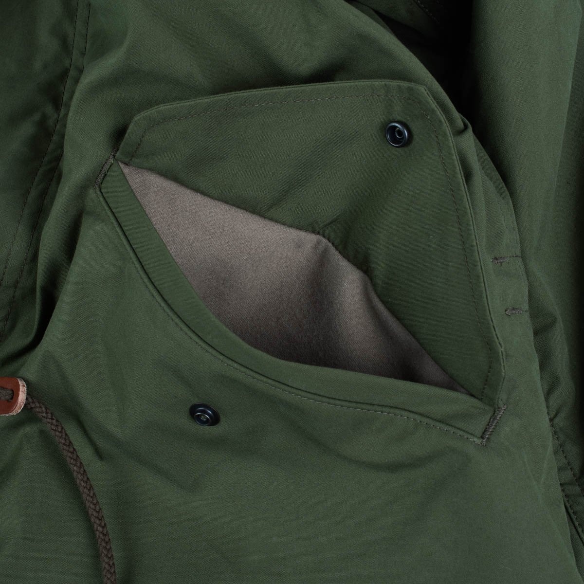 IHM-38-OLV 5oz Quilted Lining M-51 Type Field Coat - Olive - 13