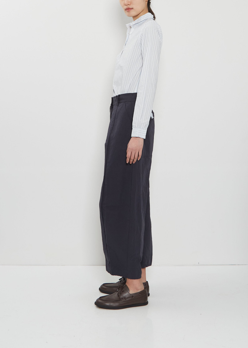 Bergfabel Sandra Cotton Linen Pants — Night outlook