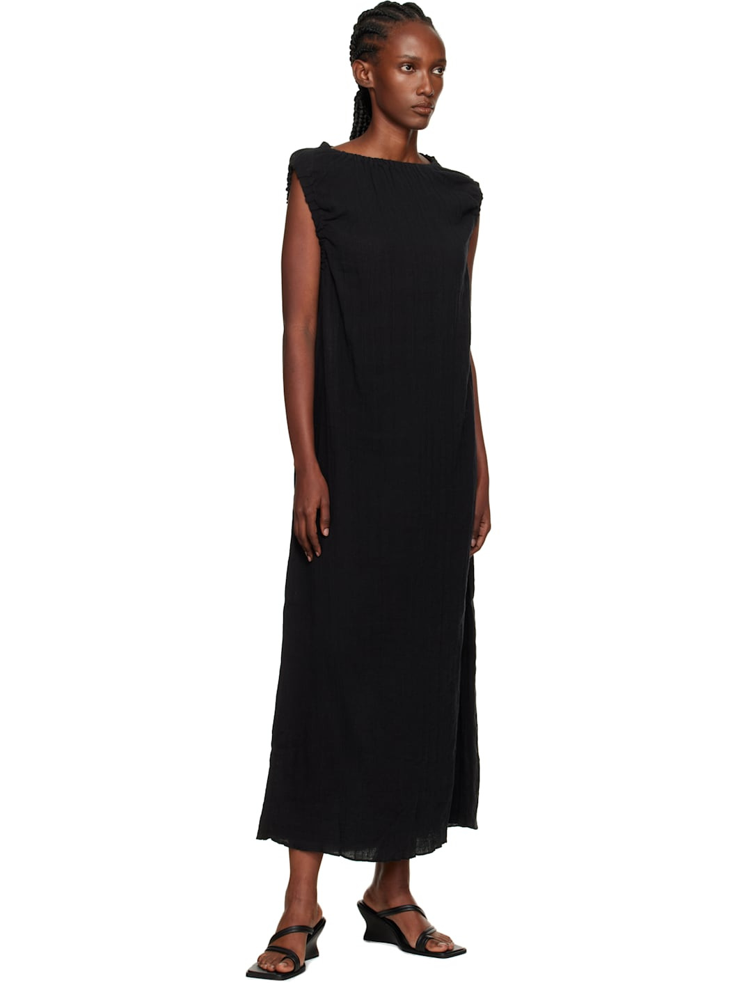 Black Mia Maxi Dress - 4