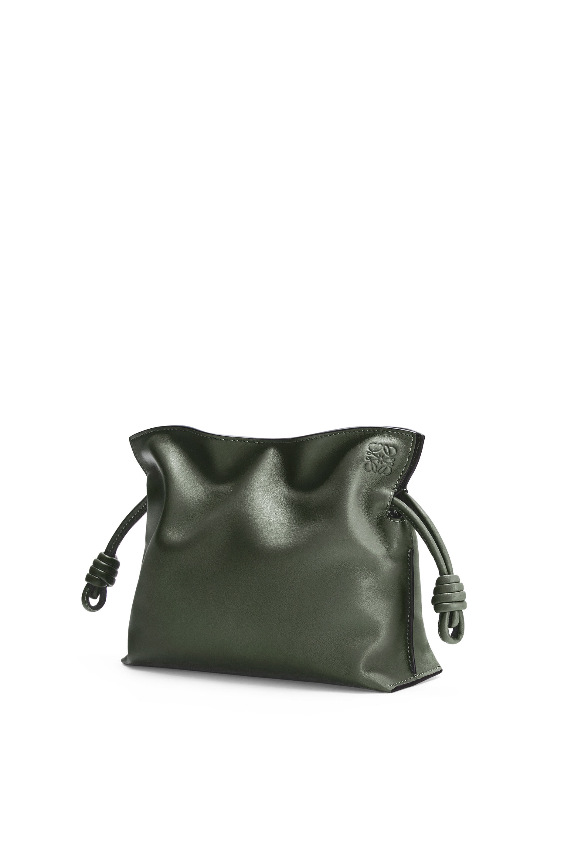 Mini Flamenco clutch in nappa calfskin - 3