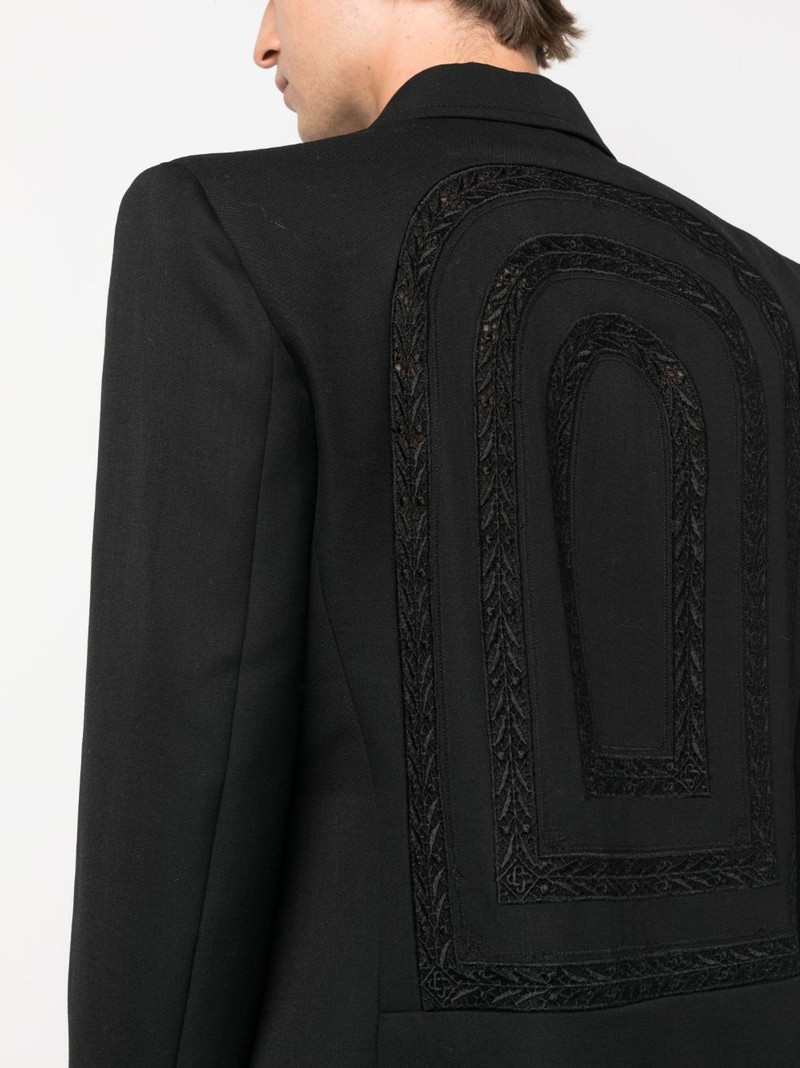 broderie anglaise double-breasted blazer 5