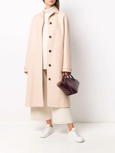 Jil Sander single-breasted long coat outlook