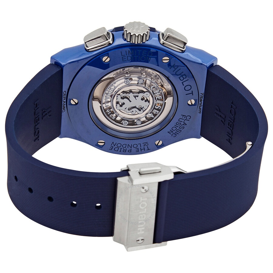 Hublot Classic Fusion Chronograph Chelsea Automatic Blue Dial Limited Edition Men's Watch 521.EX.717 - 3