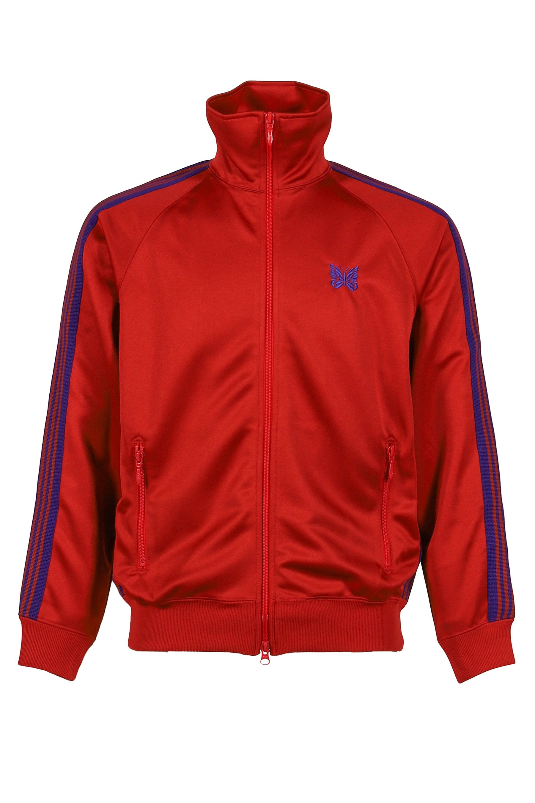 TRACK JACKET - POLY SMOOTH / RED - 7