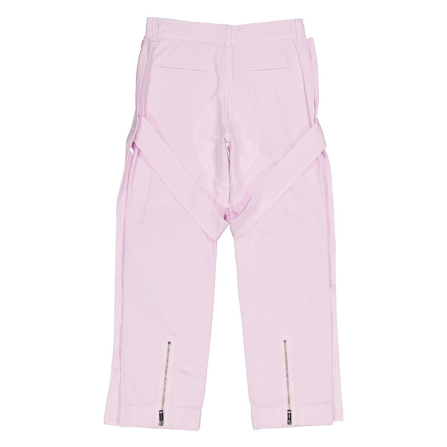 Burberry Ladies Pale Candy Pink Amelia Straight-Leg Trousers - 2