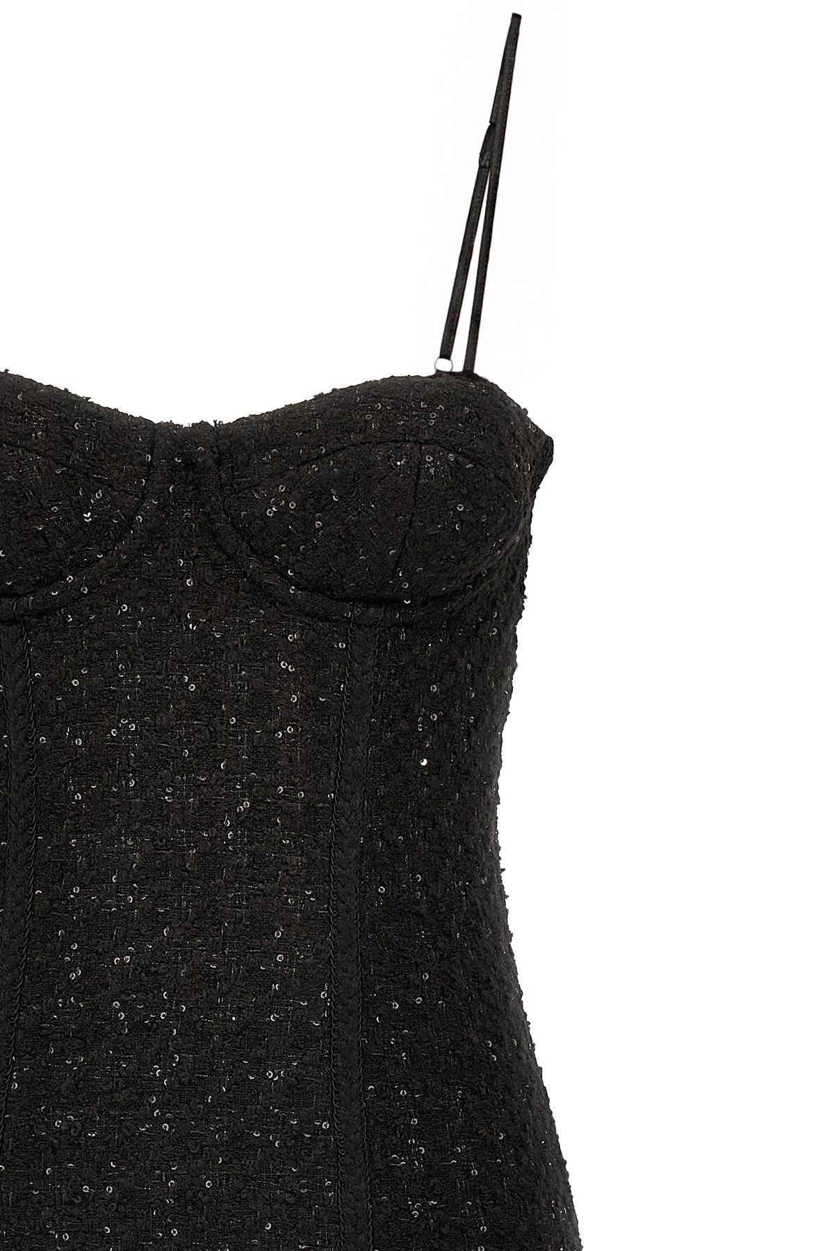 Bouclé midi dress - 3