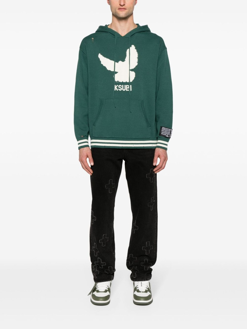 Ksubi Anti K Kraftwork mid-rise straight-leg jeans outlook