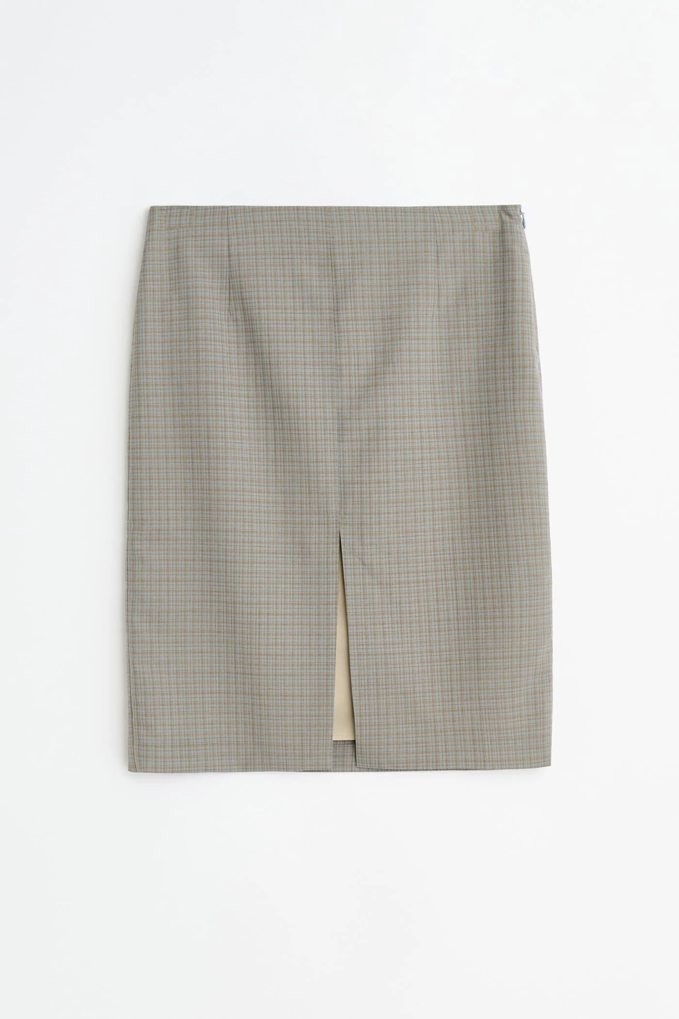 Siren Skirt Frosted Moss Check Nexwool - 1