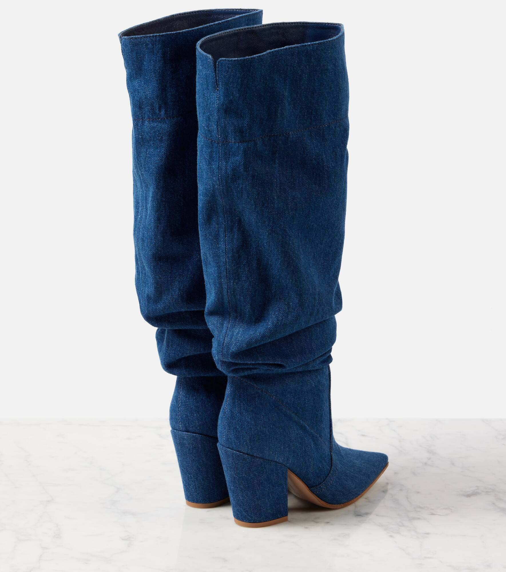 Keinna 85 denim over-the-knee boots - 2