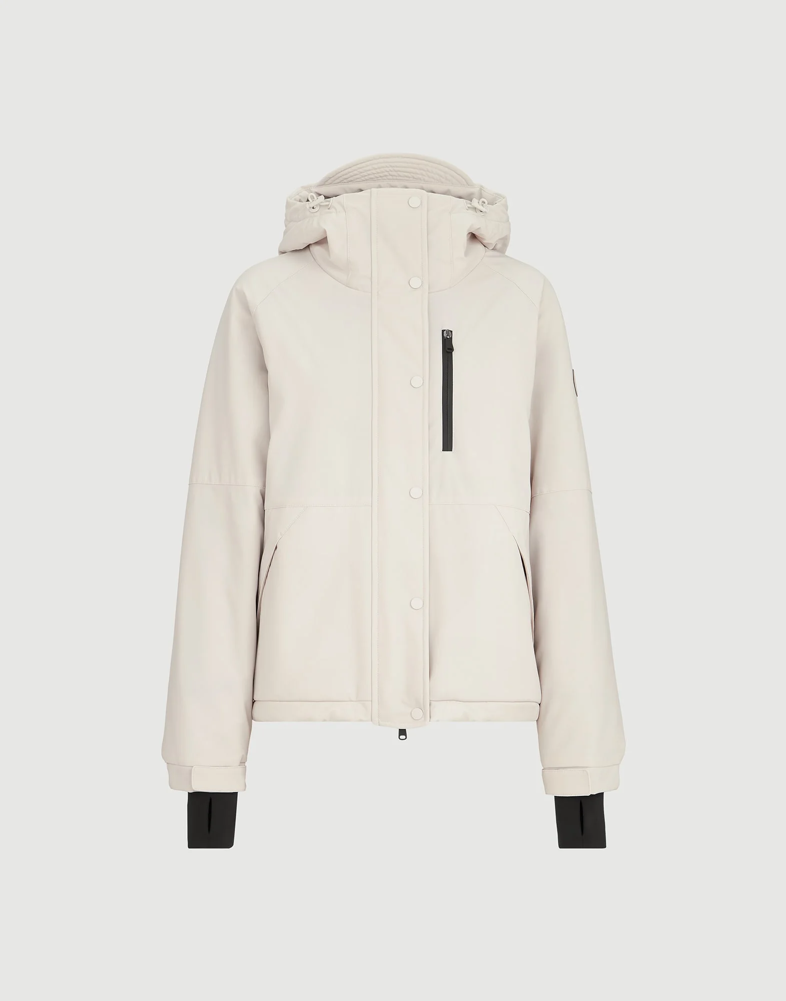Bonded techno fabric hooded mountain jacket with Thermore® padding - 1